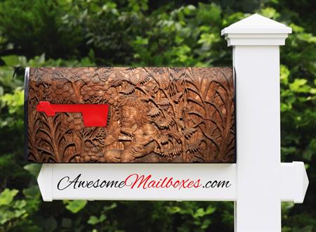mailbox-ancient-carving