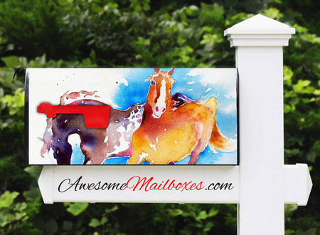 Buy Mailbox Animalart Waterhorse Mailbox