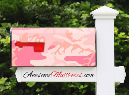 Buy Mailbox Camo Pink 1 Mailbox