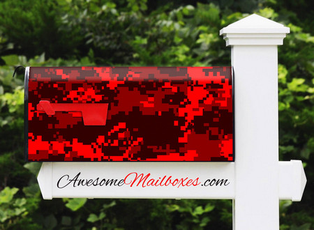 Buy Mailbox Camo Red 1 Mailbox