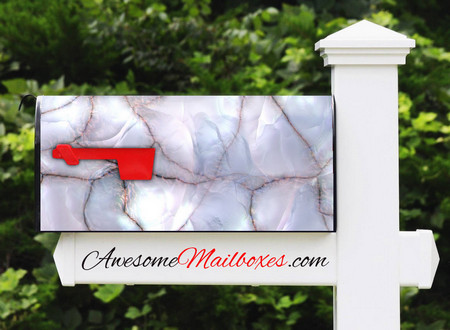 Buy Mailbox Crystal Abalone Mailbox