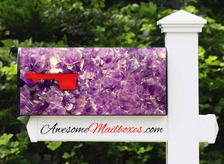 Buy Mailbox Crystal Amethyst Mailbox