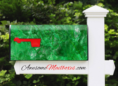 Buy Mailbox Crystal Emerald Mailbox