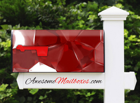 Buy Mailbox Crystal Garnet Mailbox