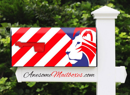 Buy Mailbox Custom Maga Lion Mailbox