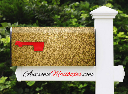 Buy Mailbox Elegant Gold Mailbox