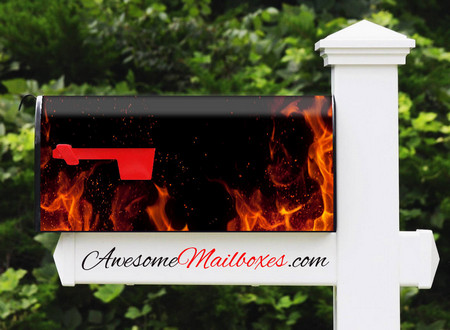 Buy Mailbox Fire Burn Mailbox