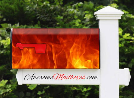 Buy Mailbox Fire Embers Mailbox