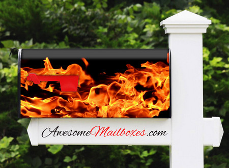 Buy Mailbox Fire Erupt Mailbox