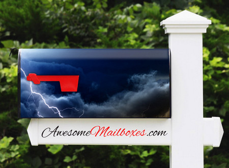 Buy Mailbox Lightning Scare Mailbox