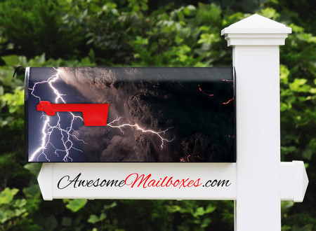 Buy Mailbox Lightning Storm Mailbox