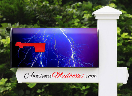 Buy Mailbox Lightning Thunder Mailbox