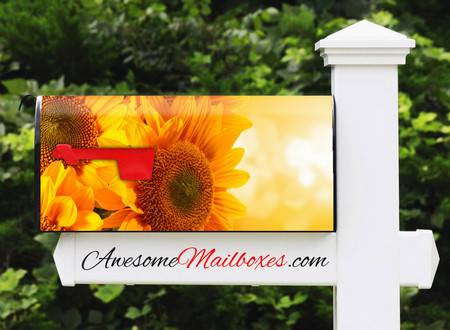 Buy Mailbox Flowers Sunset Mailbox