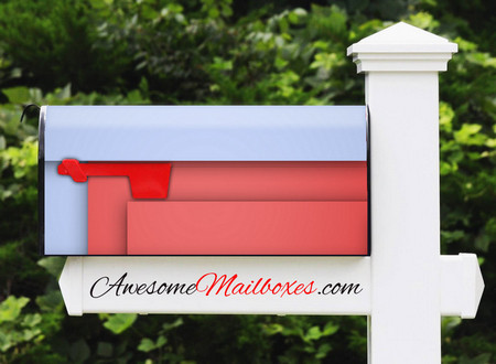 Buy Mailbox Geometric Block Mailbox