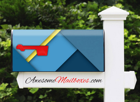 Buy Mailbox Geometric Design Mailbox