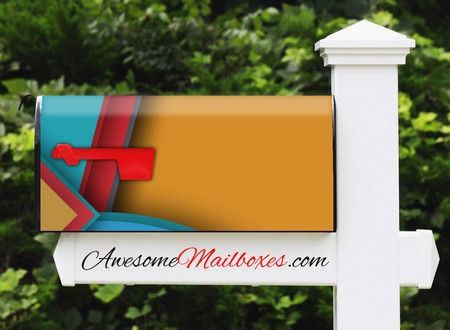 Buy Mailbox Geometric Five Mailbox
