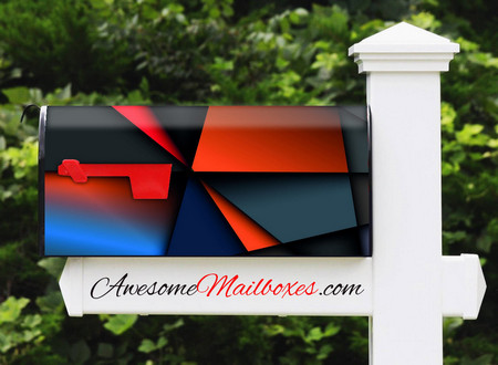 Buy Mailbox Geometric Glass Mailbox