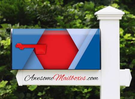 Buy Mailbox Geometric Metric Mailbox