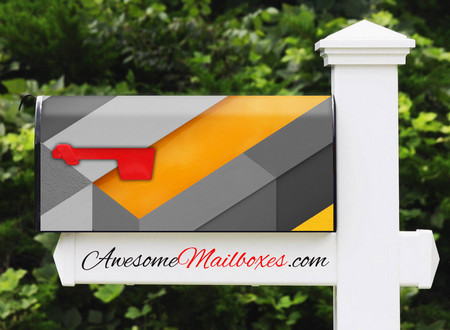 Buy Mailbox Geometric Question Mailbox