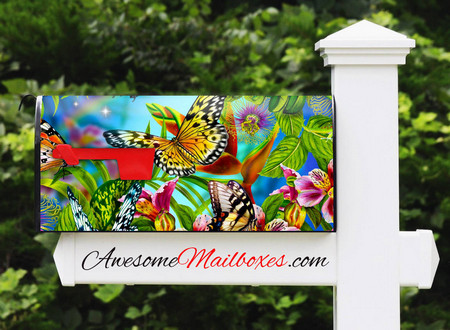 Buy Mailbox Girlrock Butterfly Mailbox