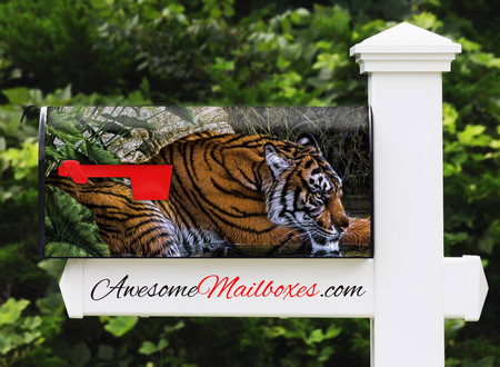 Buy Mailbox Natureart Tiger Mailbox