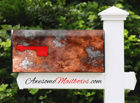 Buy Mailbox Metalshop Classic Rust Mailbox