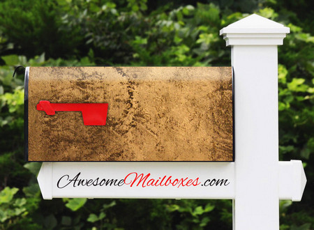 Buy Mailbox Metalshop Classic Worn Mailbox