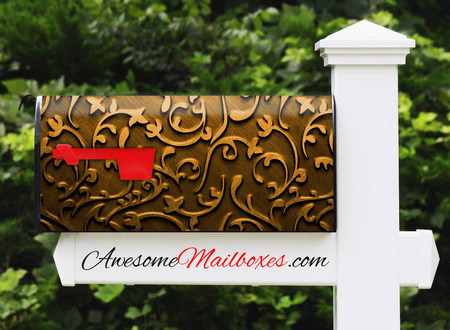 Buy Mailbox Metalshop Mixed Golden Mailbox