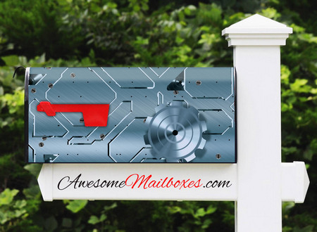 Buy Mailbox Metalshop Ornate Cogs Mailbox