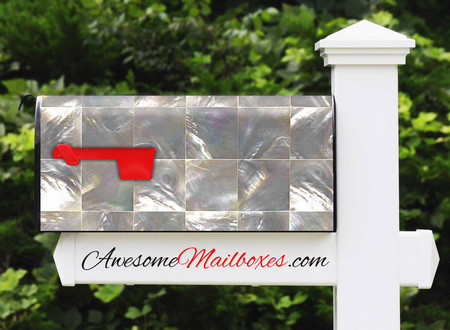 Buy Mailbox Mosaic Abalone Mailbox