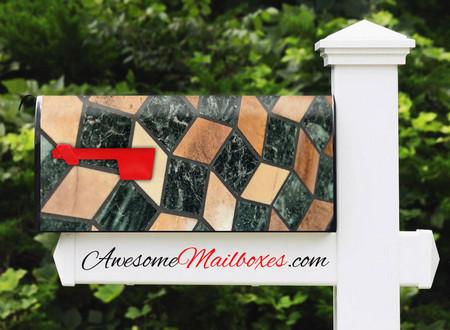Buy Mailbox Mosaic Blocks Mailbox