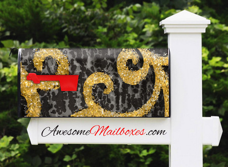 Buy Mailbox Mosaic Golden Mailbox