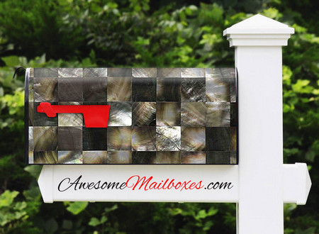 Buy Mailbox Mosaic Pearl Mailbox