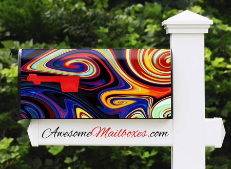 Buy Mailbox Paint1 Swirl Mailbox
