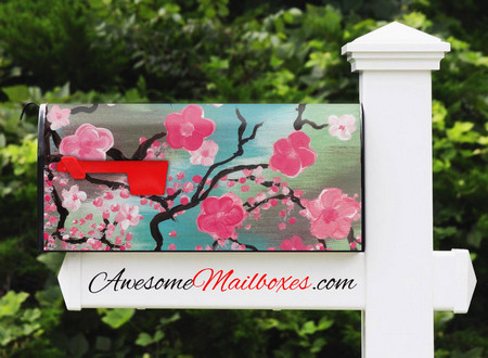 Buy Mailbox Paint2 Cherry Mailbox