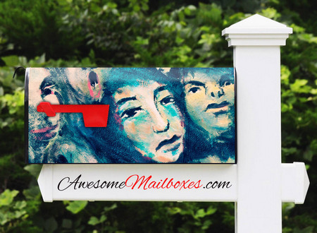 Buy Mailbox Paint2 Faces Mailbox