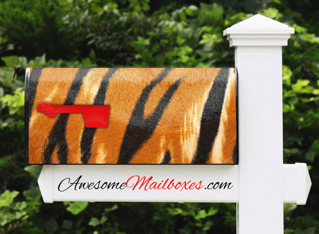 Buy Mailbox Skinshop Fur Tigress Mailbox