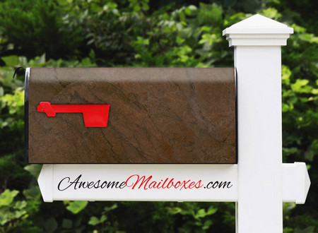 Buy Mailbox Skinshop Leather Classic Mailbox