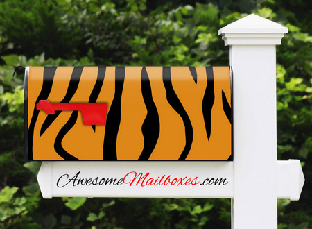 Buy Mailbox Skinshop Painted Cat Mailbox