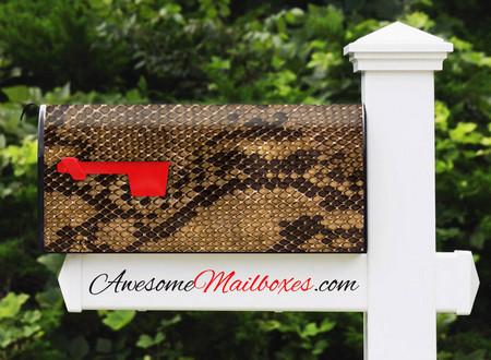 Buy Mailbox Skinshop Reptile Side Mailbox