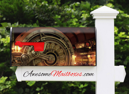 Buy Mailbox Steampunk Machine Mailbox
