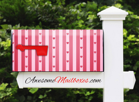 Buy Mailbox Stripes 0004 Mailbox