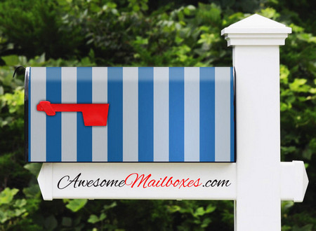 Buy Mailbox Stripes 0009 Mailbox