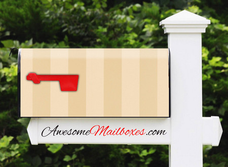 Buy Mailbox Stripes 0013 Mailbox