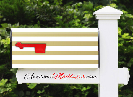 Buy Mailbox Stripes 0017 Mailbox