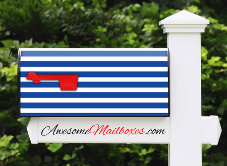 Buy Mailbox Stripes 0018 Mailbox