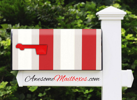 Buy Mailbox Stripes 0020 Mailbox