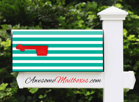 Buy Mailbox Stripes 0032 Mailbox