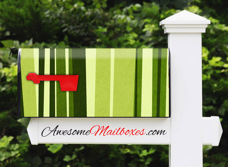 Buy Mailbox Stripes 0041 Mailbox