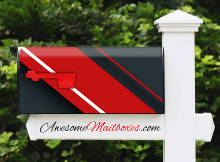 Buy Mailbox Stripes 0048 Mailbox